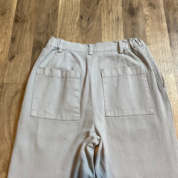NWT Thread & Supply Pleated High Waisted Pants Light Blue Size XS - Picture 5 of 8